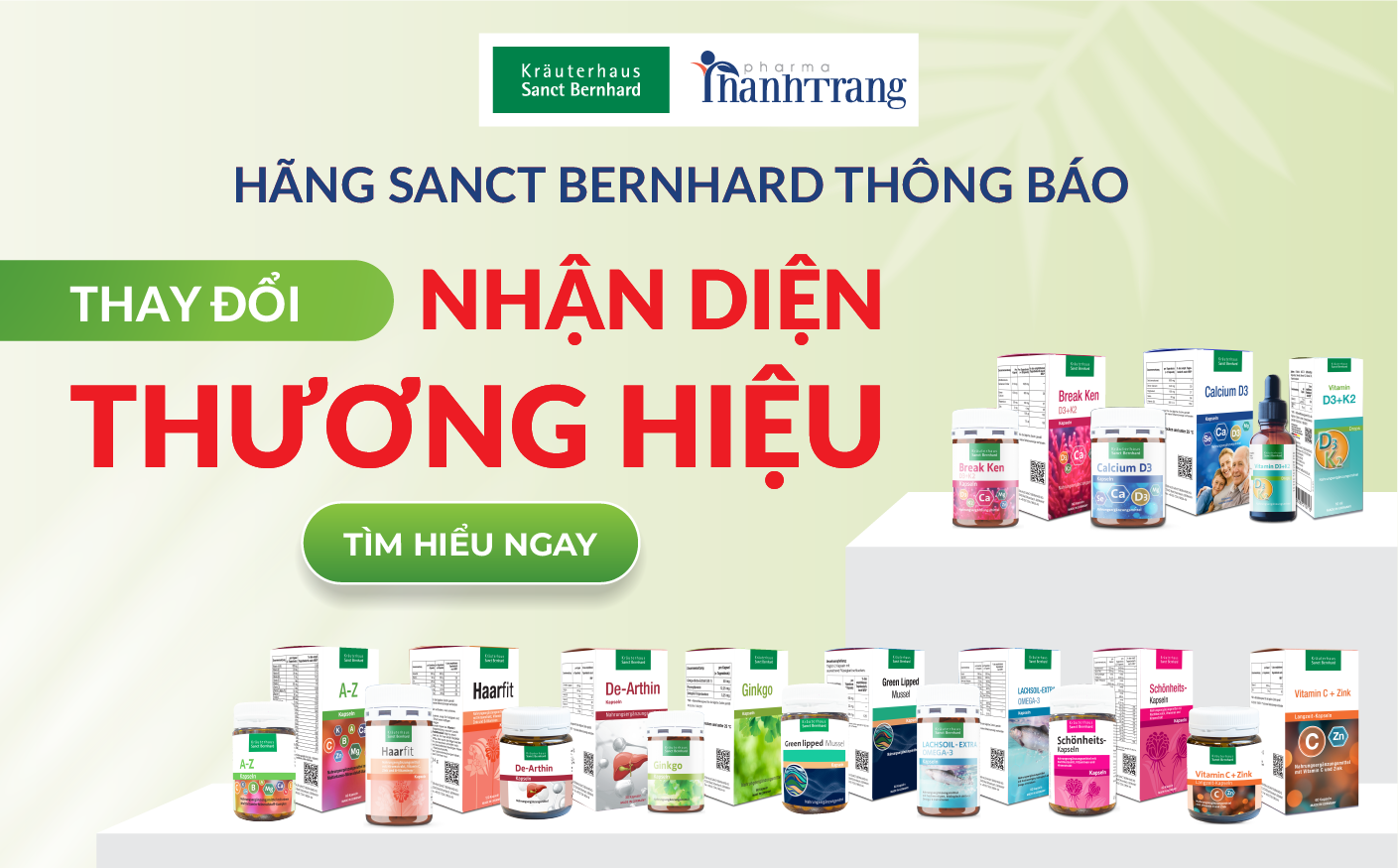 HÃNG SANCT BERNHARD THÔNG BÁO THAY ĐỔI NHẬN DIỆN THƯƠNG HIỆU